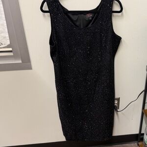 Elegant Black Sleeveless Dress